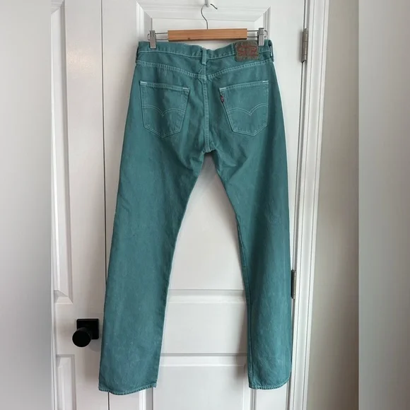 Urban Renewal Men’s Levi 501’s Blue Acid Wash Jeans NWT Size 30 X 32